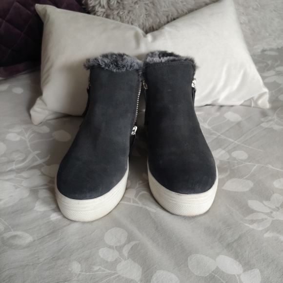 Dolce vita grey wedge sneaker boot - Picture 6 of 9